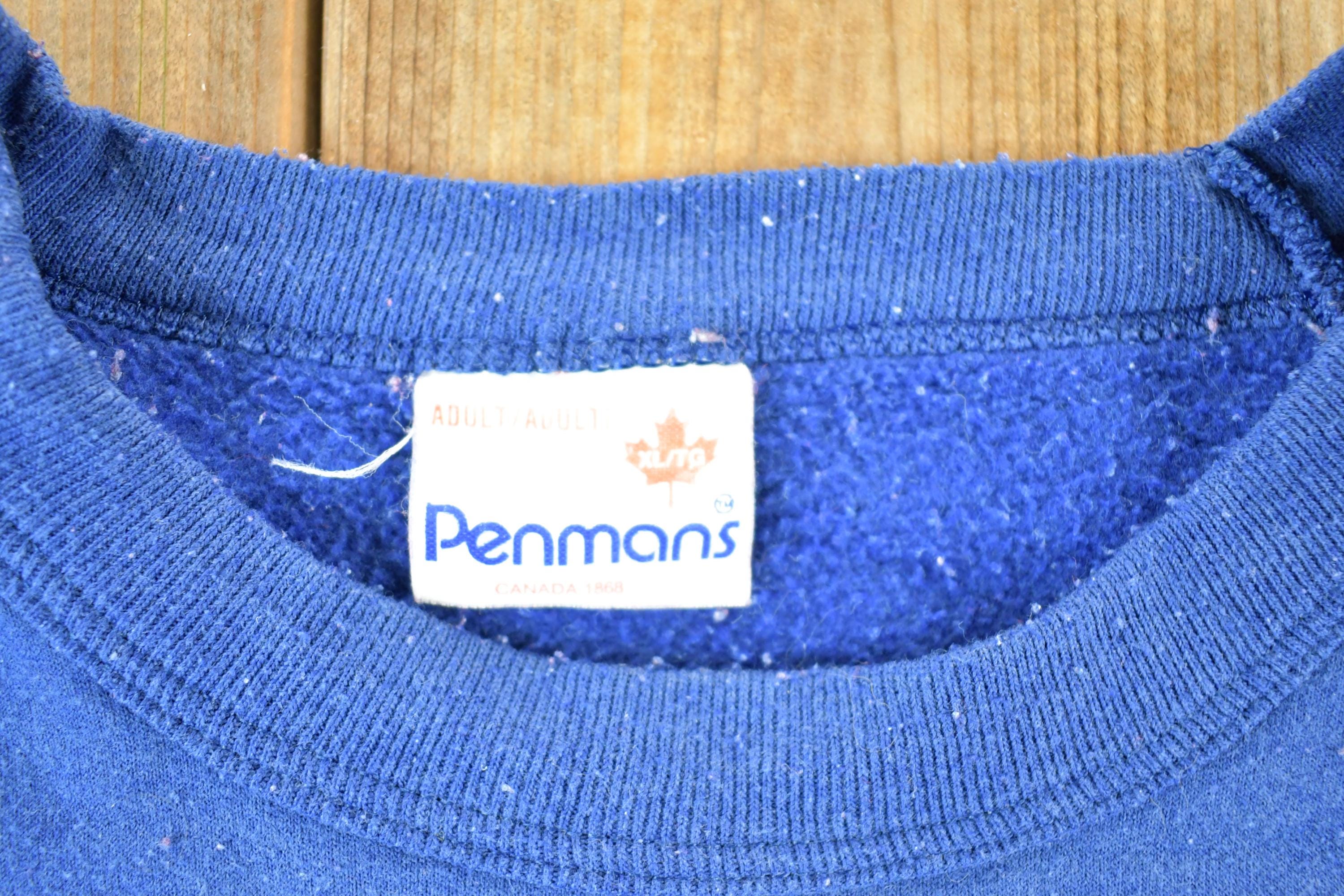 Vintage 1980s Penmans Team Brownie Crewneck Sweatshirt Mens XL