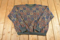 Vintage 1990s Croft And Barrow Knit Crewneck Sweater Mens XL /