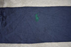 Vintage 1990s Polo By Ralph Lauren Embroidered Small Pony Striped Rugby Sweater Size M