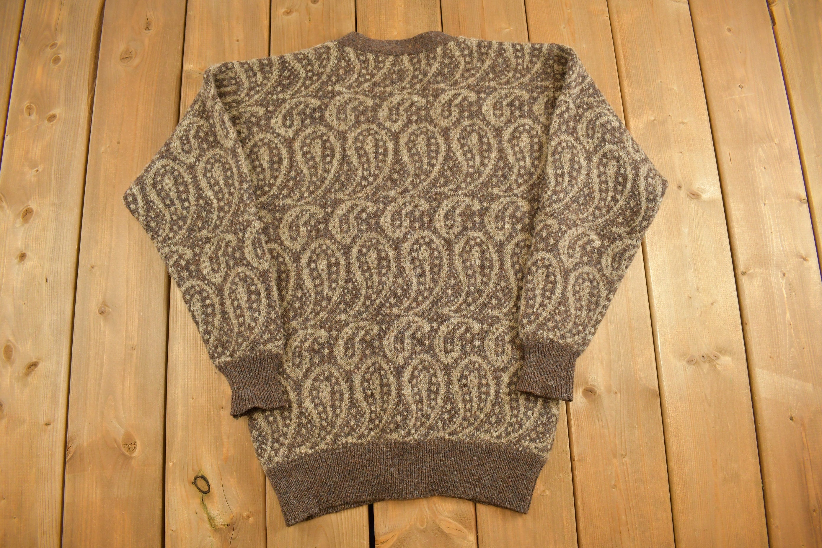 Vintage 1990s Womans Sportables Cardigan Sweater