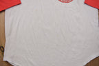 Vintage 1980s St. Louis Cardinals Raglan Trench Graphic Top