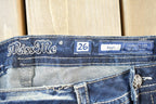 Vintage Y2K Miss Me Bedazzled Low Rise Jeans Size 26x32