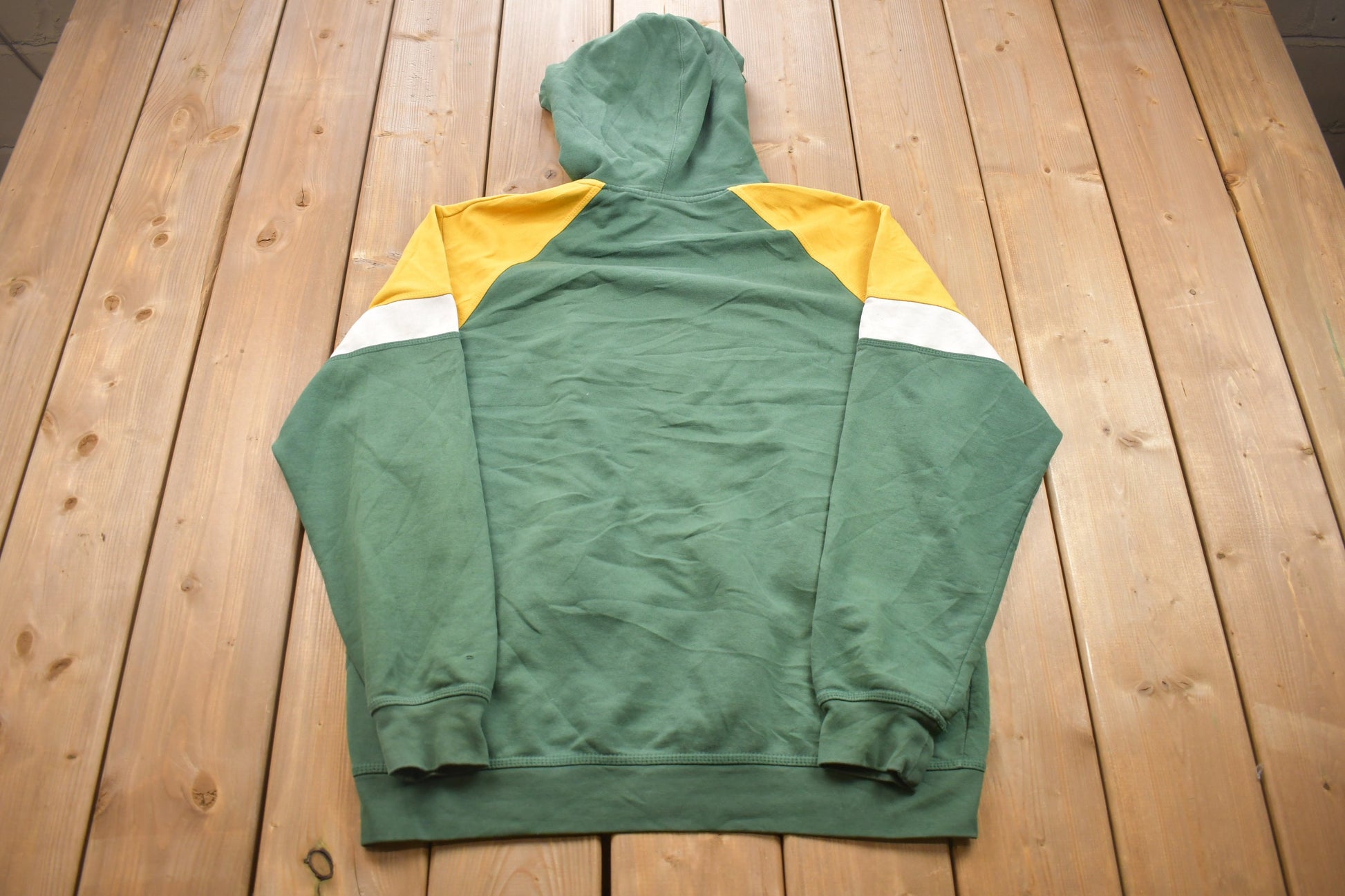 Vintage 1990s NFL Green Bay Packers Hoodie Sweatshirt / Made In USA / Football / Fan Gear / Sportswear / Americana