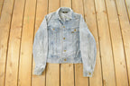 Vintage 1970s Lee Denim Jean Trucker Jacket Men's Small