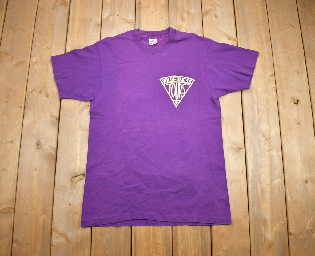 Vintage 1980s Wilderness Tours Rafting Souvenir T Shirt