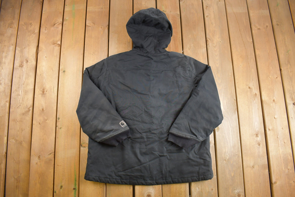 Vintage 90's Carhartt Quick Duck Hooded Jacket /