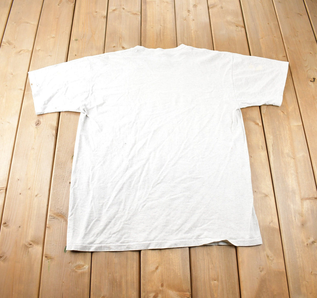 Vintage 1990s Mitre Soccer Distressed Souvenir T Shirt Made In USA Size XL