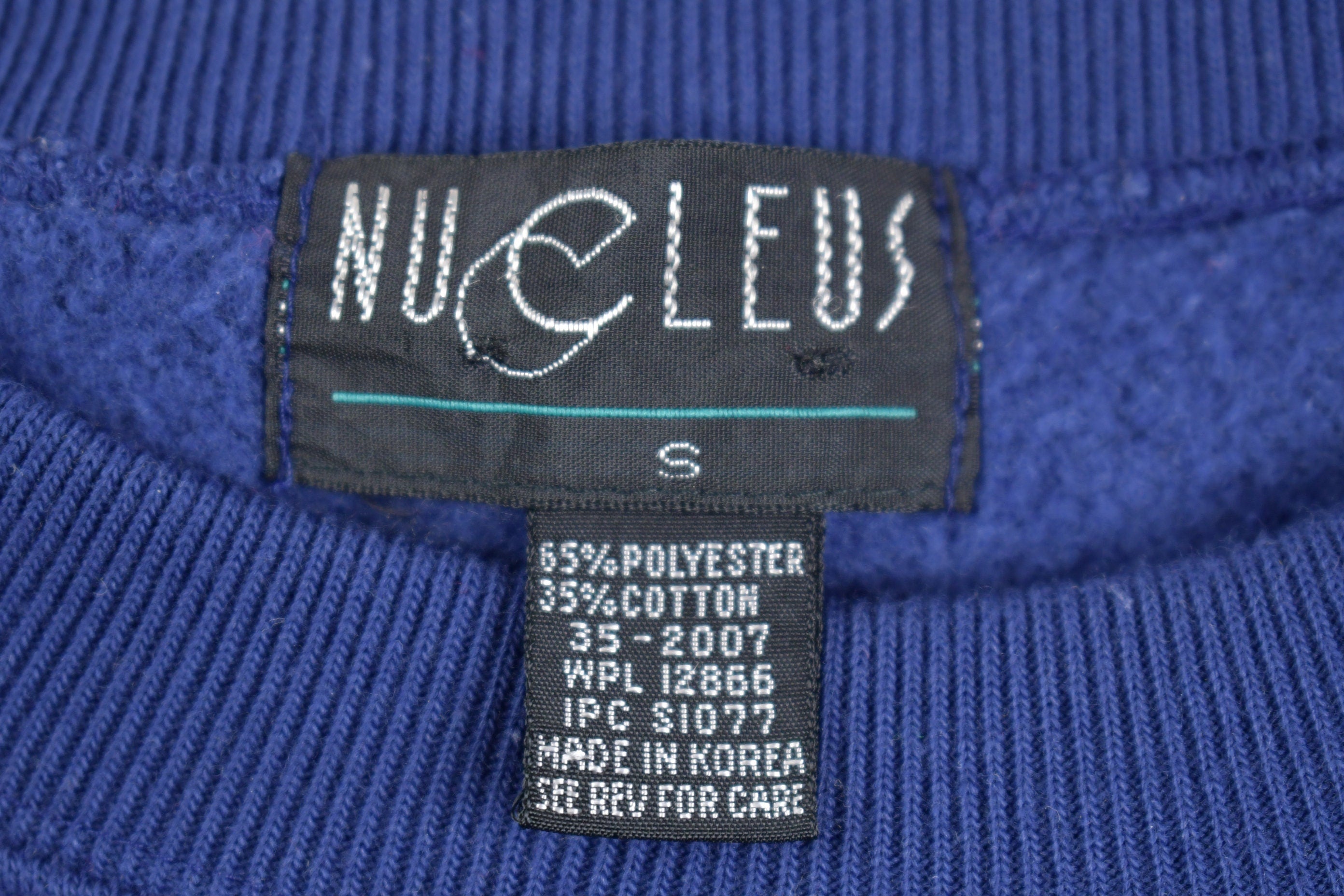 Vintage 1990's Nucleus Blank Crewneck Sweatshirt