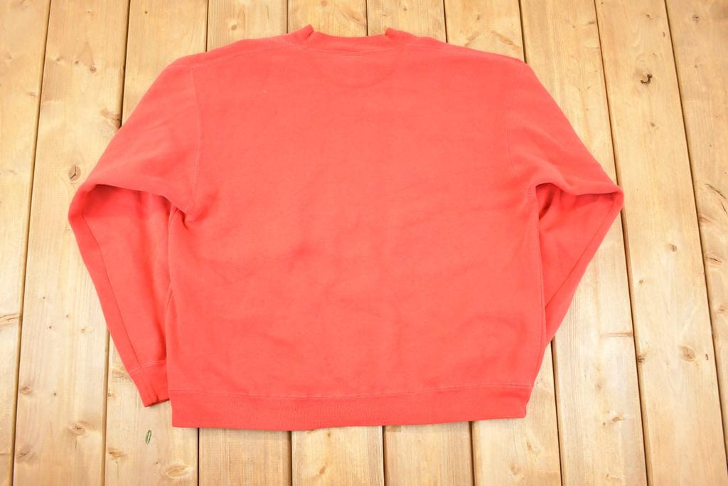Vintage 1990s Wisconsin Badgers All Seeing Eye University Crewneck Sweater Men's L
