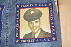 Vintage 1990s Custom Denim Elvis Presley Bag /