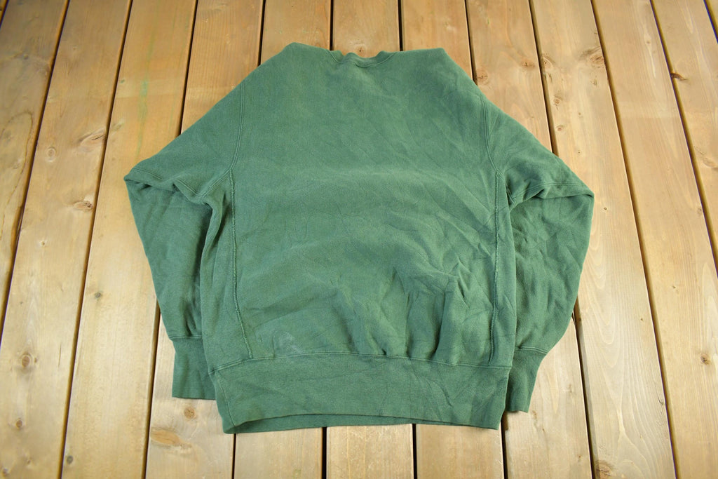 Vintage 1990s Mankato State University Champion Reverse Weave Warmup Crewneck Sweatshirt Men's XL