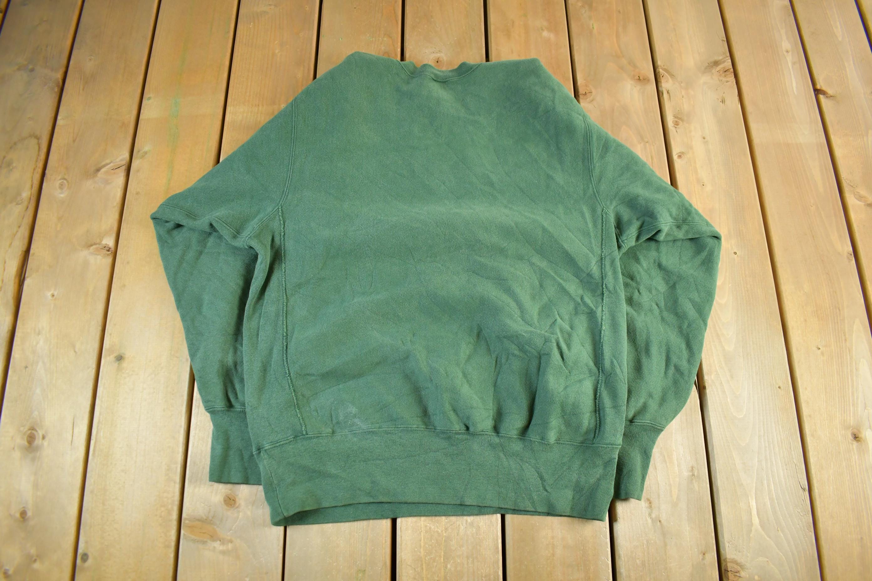 Vintage 1990s Mankato State University Champion Reverse Weave Warmup Crewneck Sweatshirt Men's XL