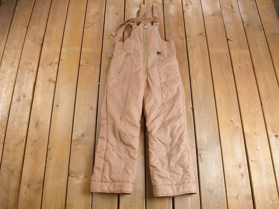 Vintage 1960s JC Pennys Ski Wear Insulated Coveralls