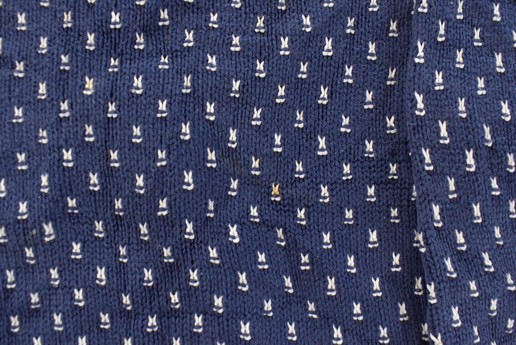 Vintage 1990s Boat House Row Knitted Crewneck Sweater Men's L