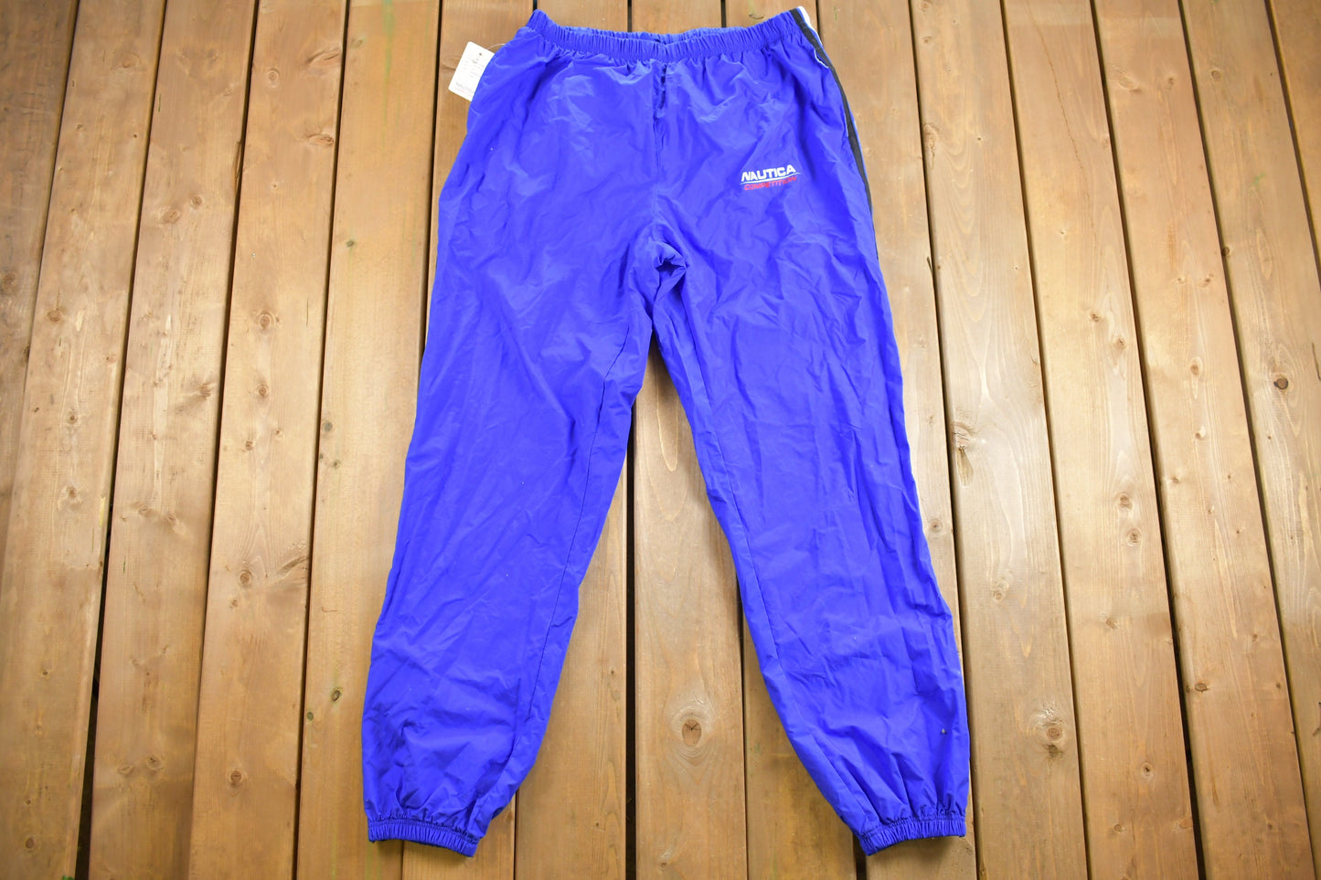 Deadstock Vintage 1990s Nautica Competition Track Pants Size XXL / 90s Nautica / NWT / Streetwear / 90s Track Pants / Trackpants