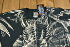 Vintage 2001 Deadstock Liquid Blue Dragon All Over Print T-Shirt
