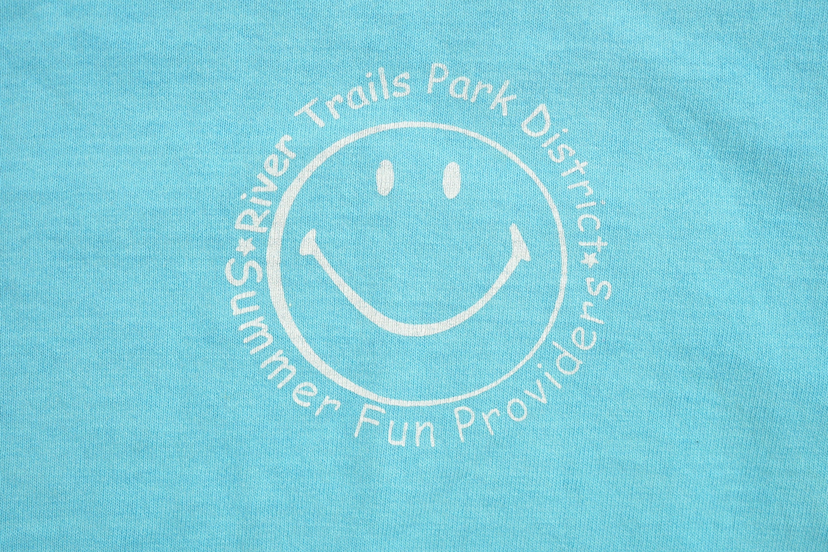 Vintage 1990s River Trails Park District Souvenir T Shirt