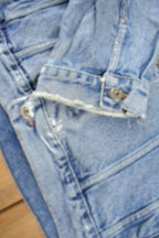 Vintage 1980s Wrangler Hero Light Wash Jean Jacket Size XXL