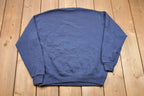 Vintage 1990s Lee Plaid Grandpa Embroidered Crewneck Sweatshirt