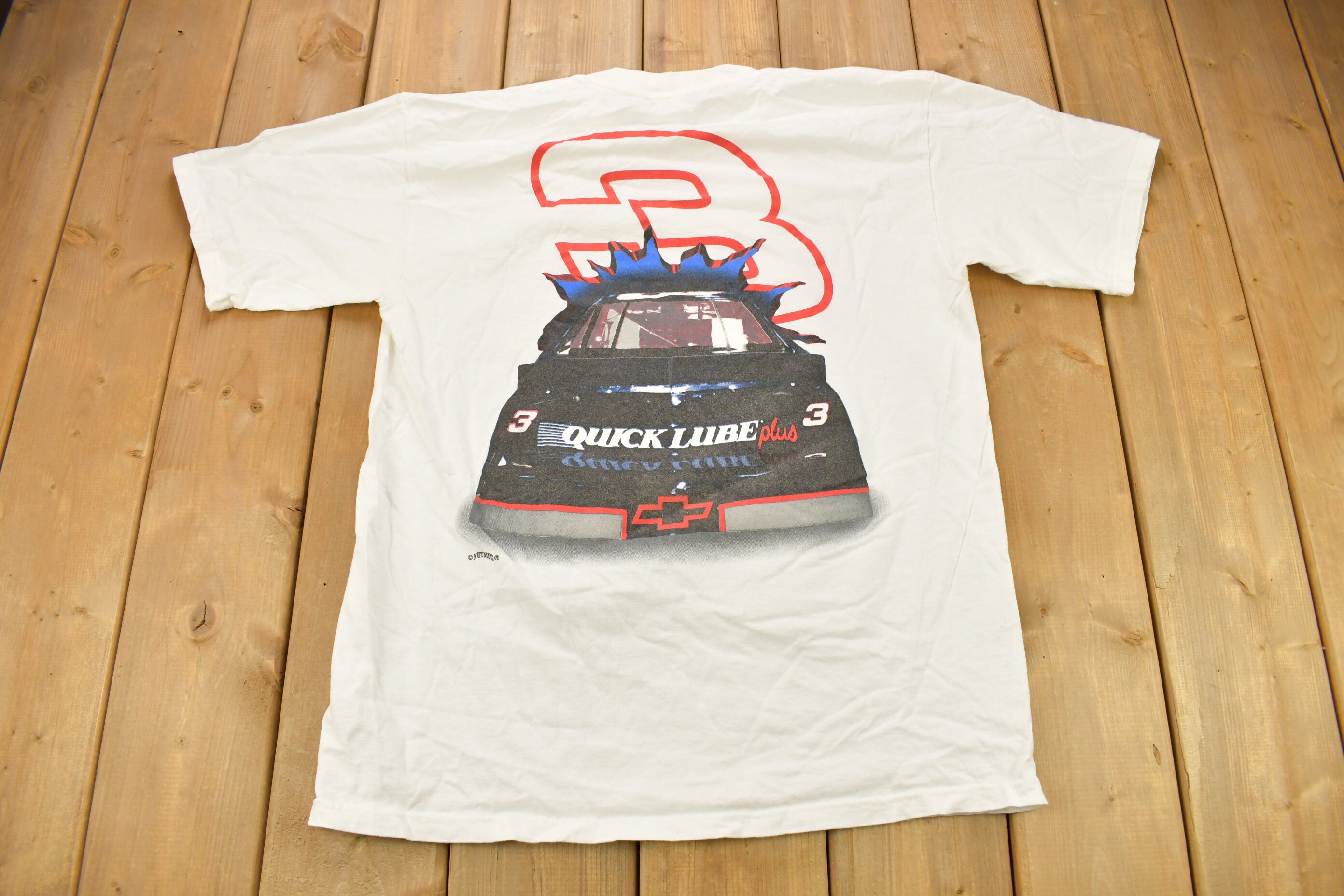Vintage 1990s NASCAR Dale Earnhardt Graphic Racing T-Shirt