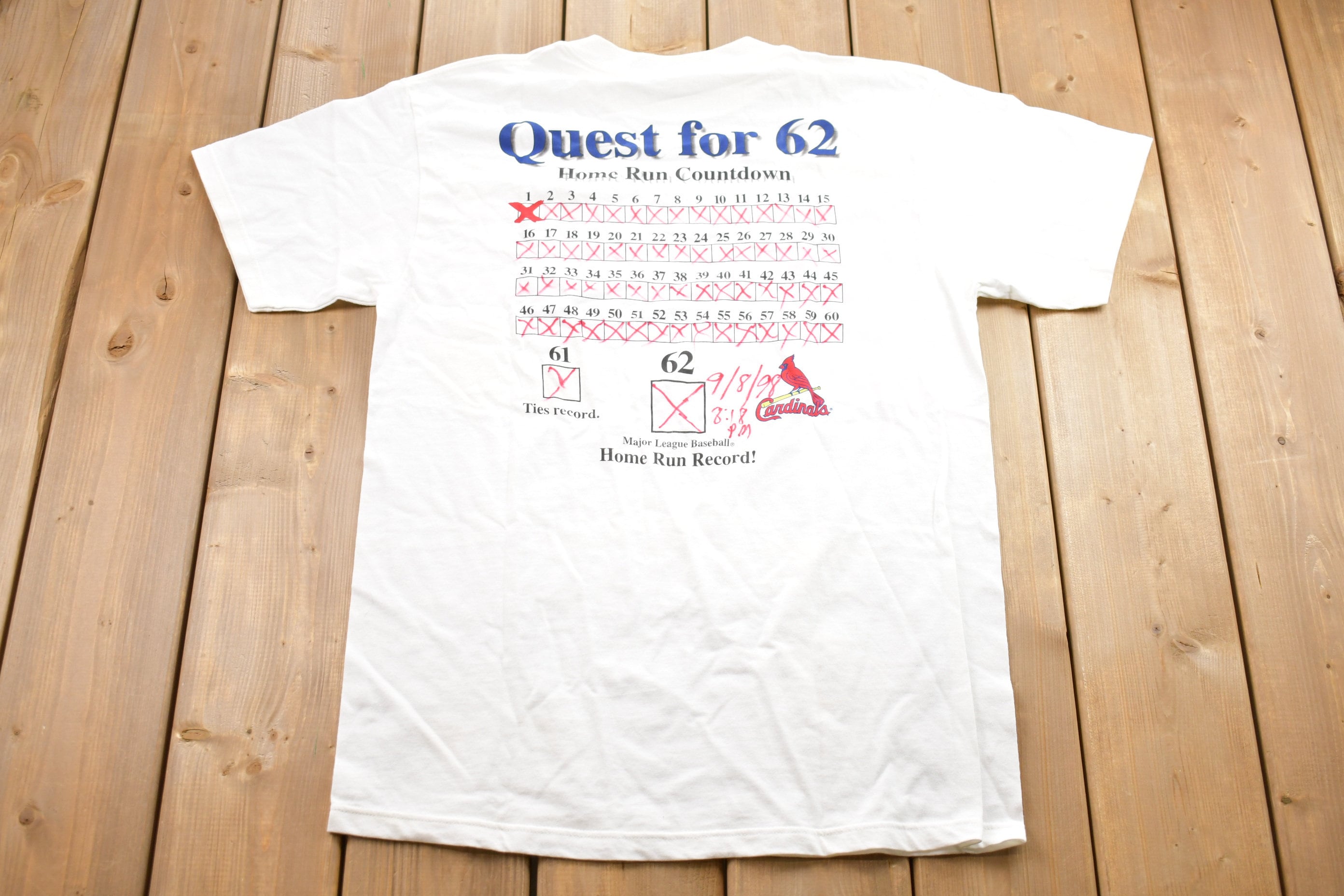 Vintage 1998 St. Louis Cardinals Graphic T-Shirt