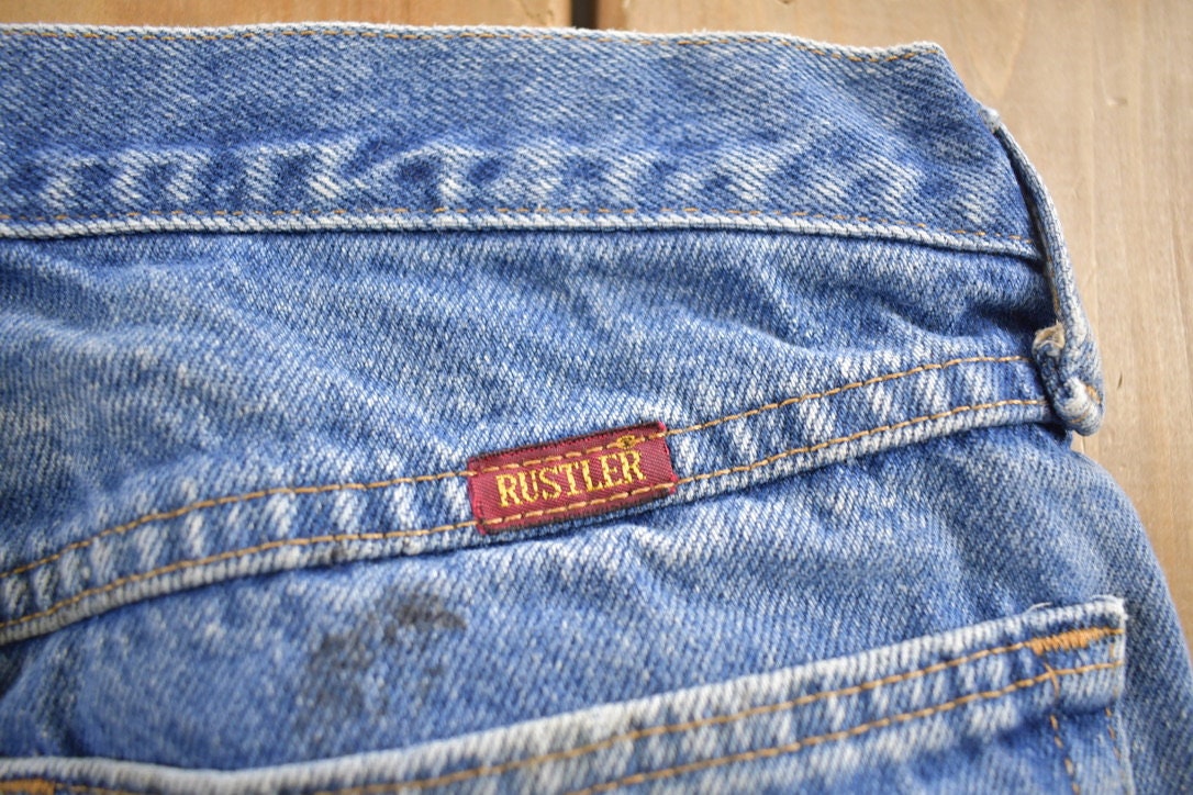 Vintage 1990s Rustler Denim Jeans Size 32x32