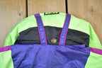 Vintage 1990s Sun Ice Discipline Neon Puffer Ski Snowboard Jacket