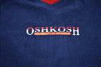 Vintage 1990s University Of Wisconsin Oshkosh Embroidered Fleece Sweater