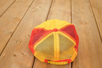 Vintage 1980s Malco Tools Snapback Trucker Hat /
