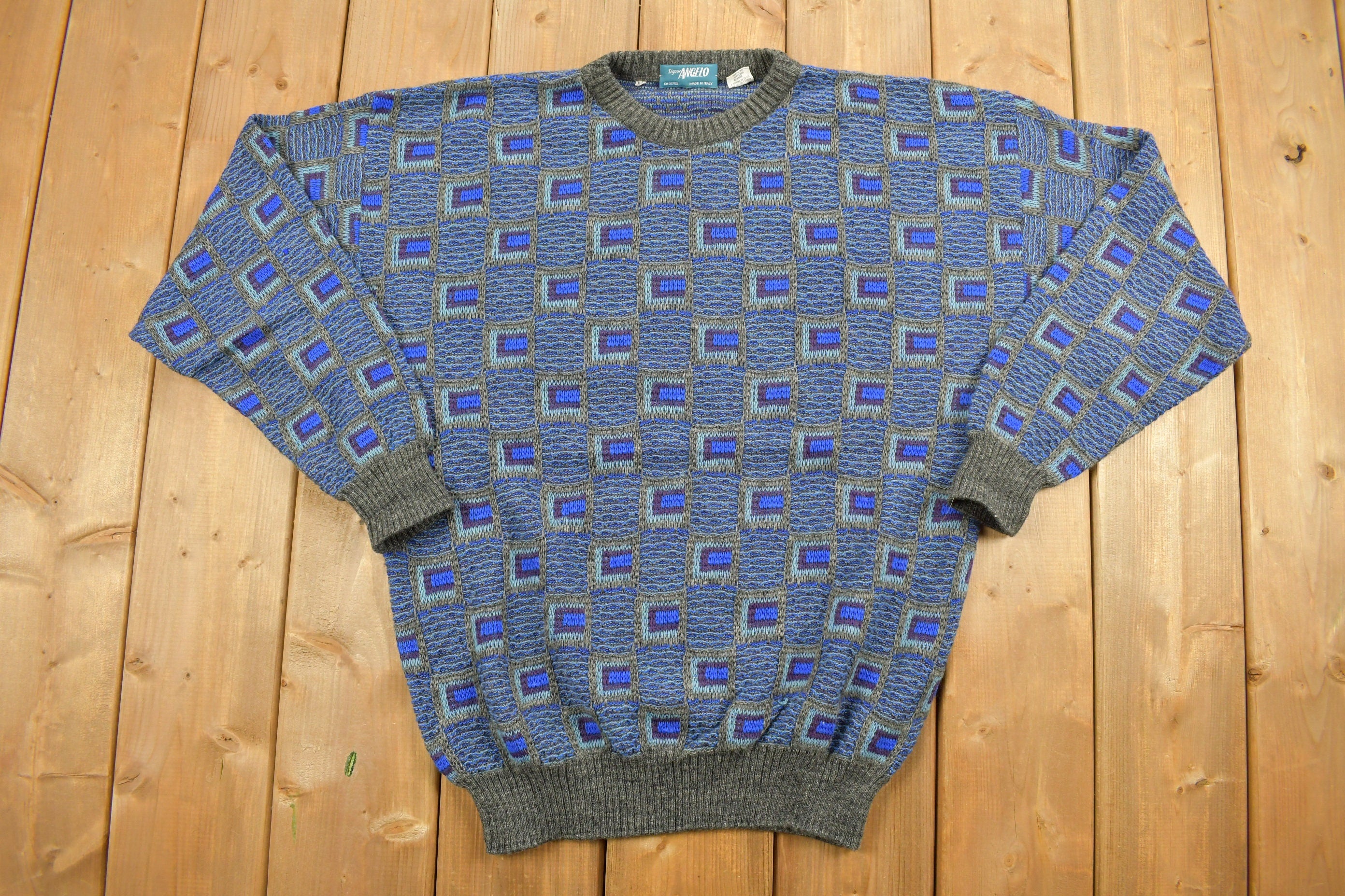 Vintage 1990 Angelo Knitted Sweater