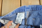 Vintage 2000s Carhartt Distressed Fire Resistant FR Workwear Denim Jeans Men's 32 x 30