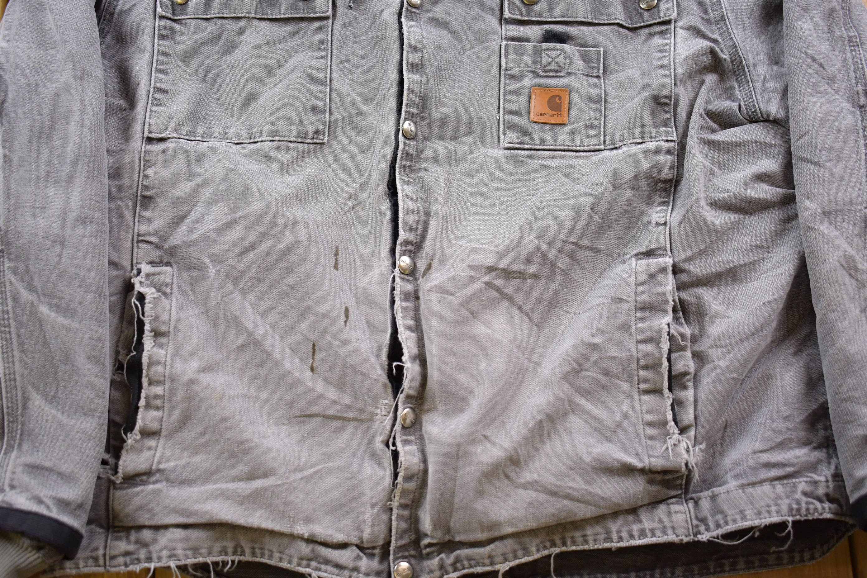 Vintage 1990s Carhartt Hooded Jacket