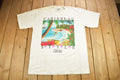 Vintage 1995 Caribbean Style Graphic Souvenir T Shirt