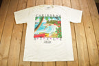 Vintage 1995 Caribbean Style Graphic Souvenir T Shirt