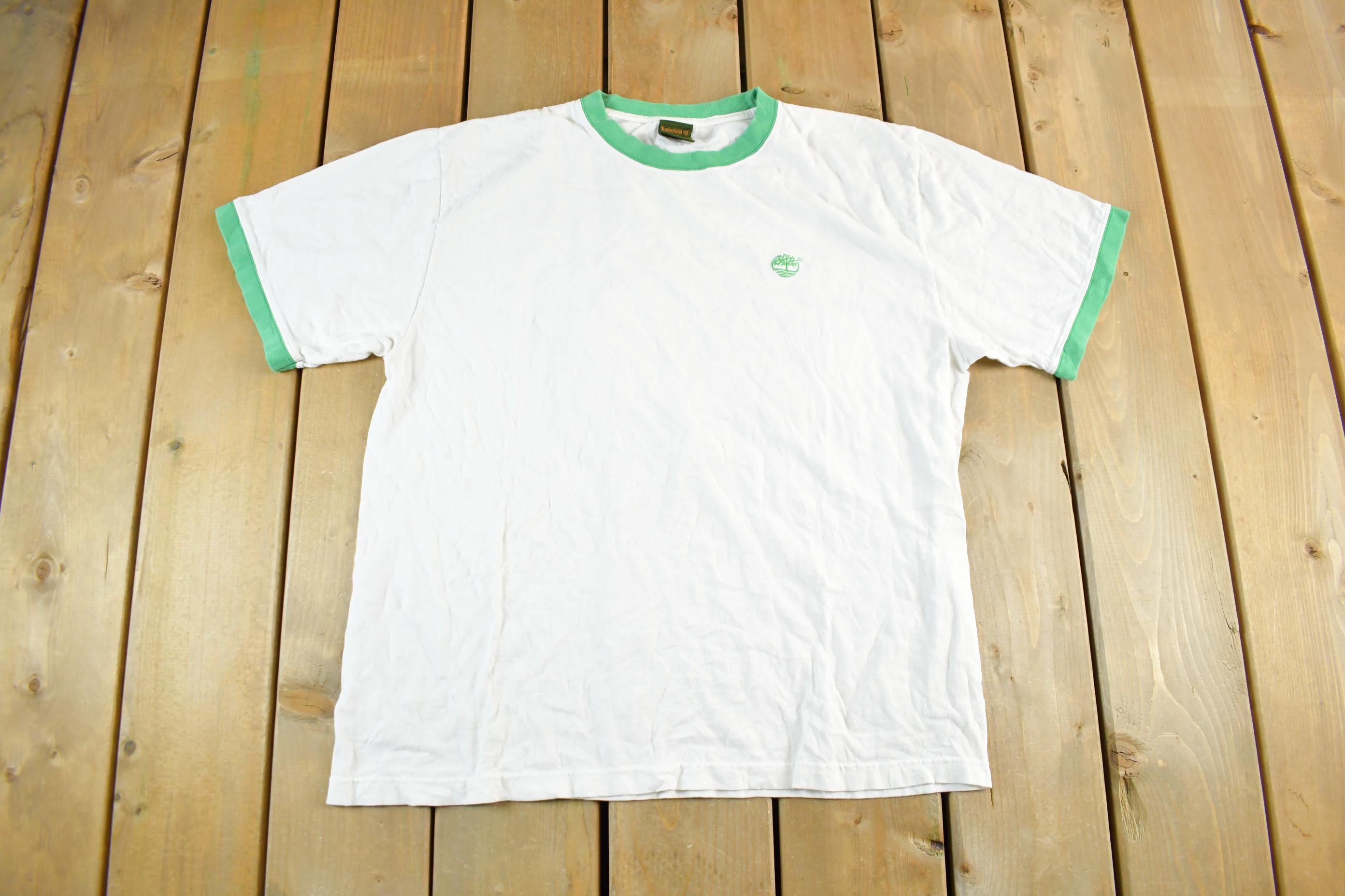 Vintage 90s Timberland Ringer T-Shirt - Men's Large