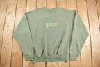 Vintage 1990s Mackinac Island Embroidered Crewneck Sweatshirt