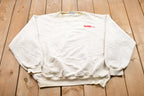 Vintage 1990s Tyme Is Money Blank Crewneck Sweatshirt  90s Crewneck  Made In USA  Essential  Streetwear  90s Blank