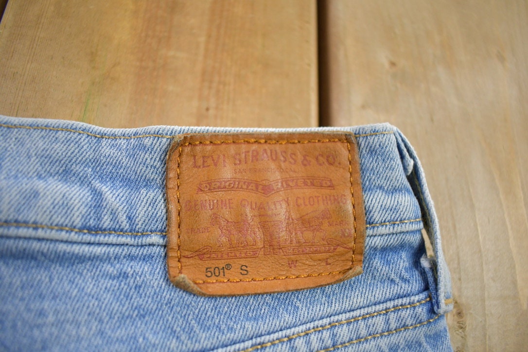 Vintage 1990s Levi's Premium 501 Jeans Size 28x28