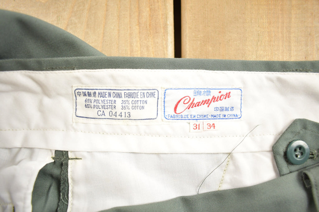 Vintage 1990s Grey Champion Trousers Size 33 x 30