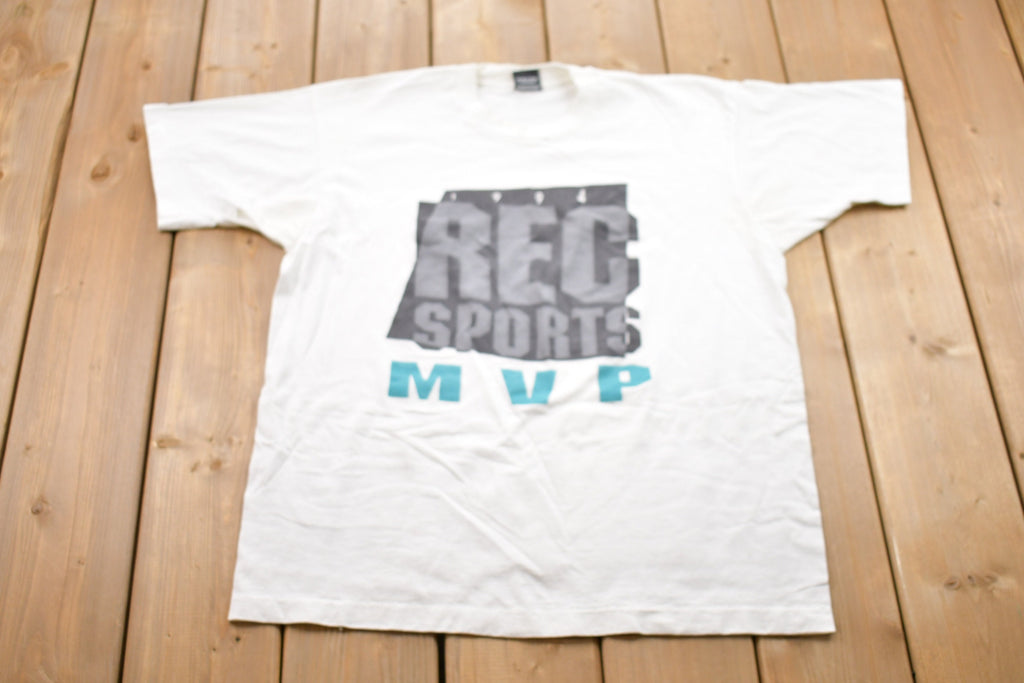 Vintage 1994 Rec Sports MVP Graphic T-Shirt