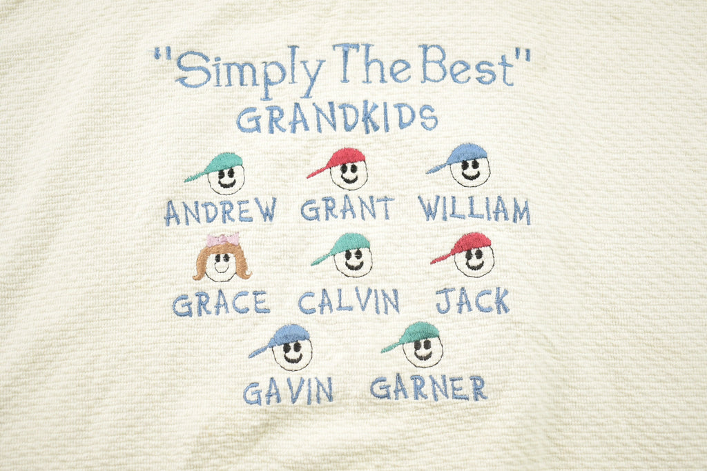 Vintage 1990s Grandkids Crewneck Sweater
