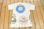 Vintage 1990s Panama Jack Tropical Flower Graphic T-Shirt Men's XL