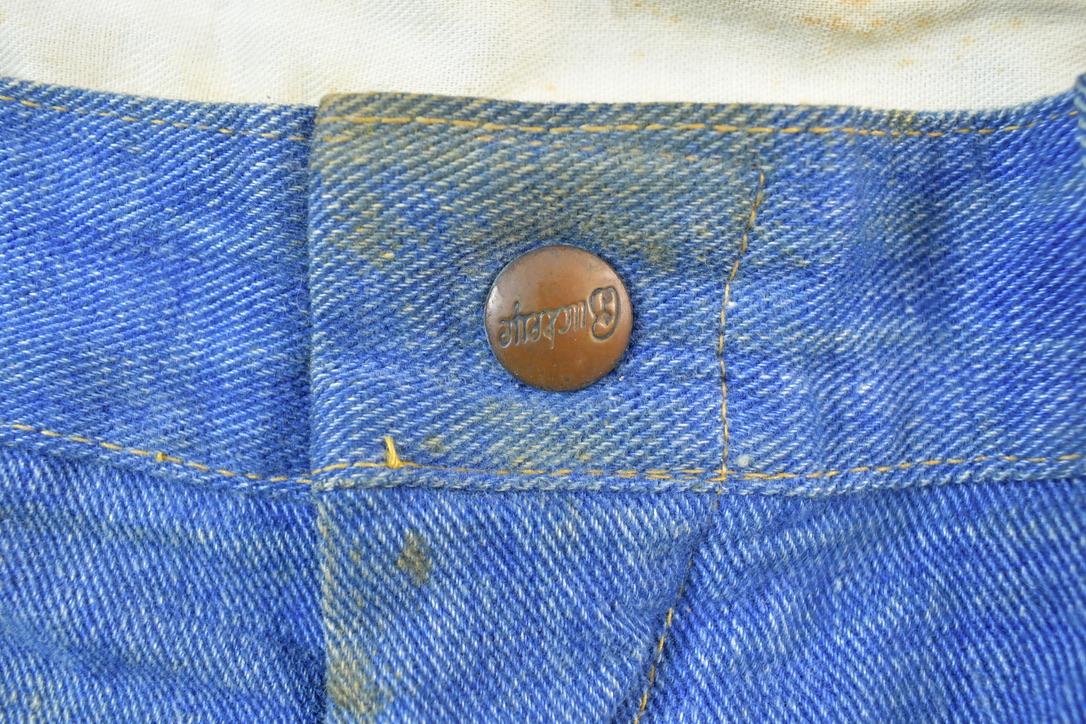 Vintage 1970s Buckeye Denim Jeans Size 34 x 28 Made In USA