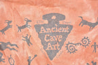 Vintage 1990s Ancient Cave Art Souvenir Lizard T-Shirt Mens L