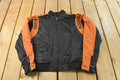 Vintage 1990s Harley Davidson Embroidered Motorcycle Jacket Men's M