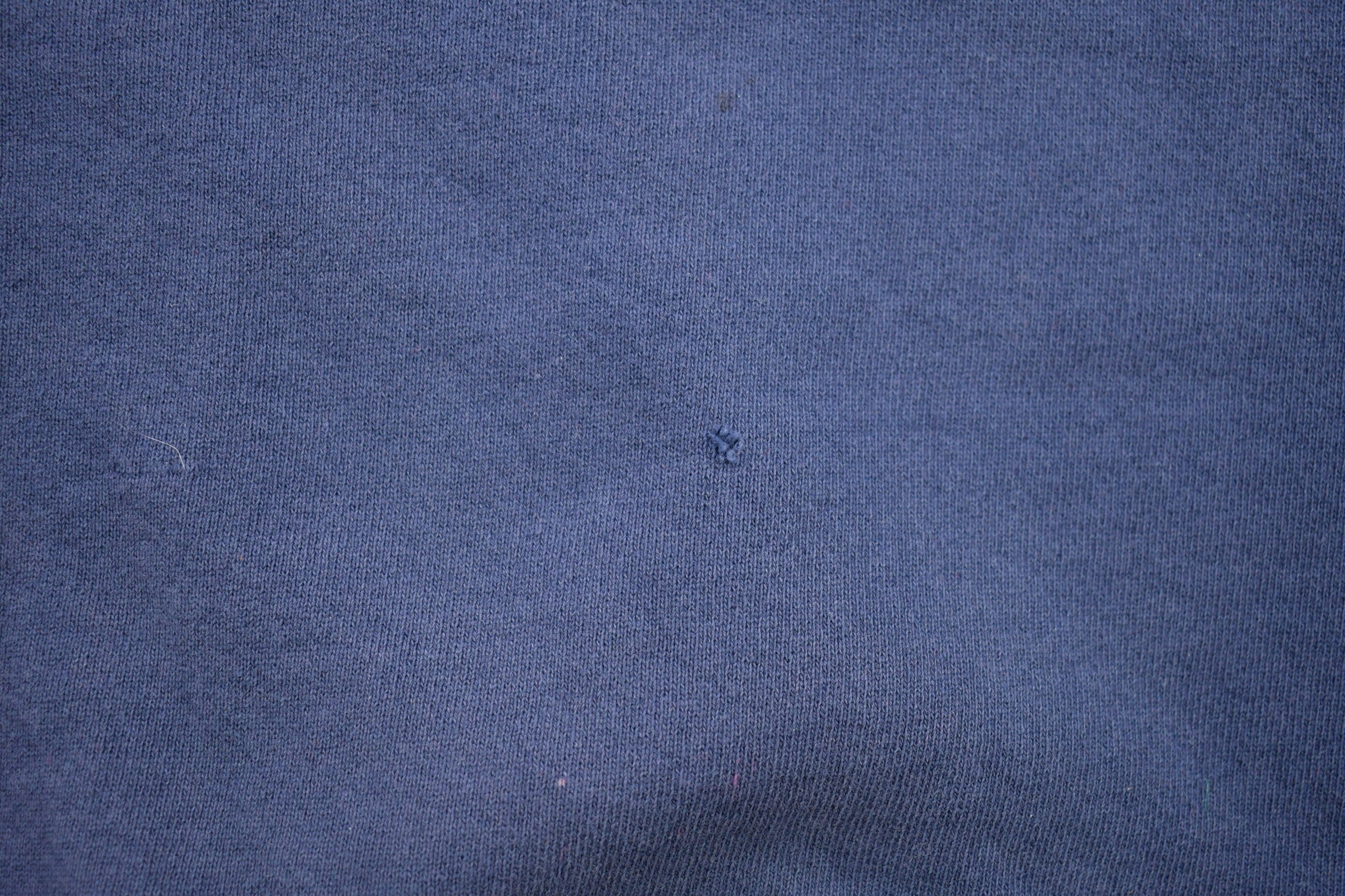 Vintage 1990s Blank Navy Blue Pluma Crewneck Sweatshirt