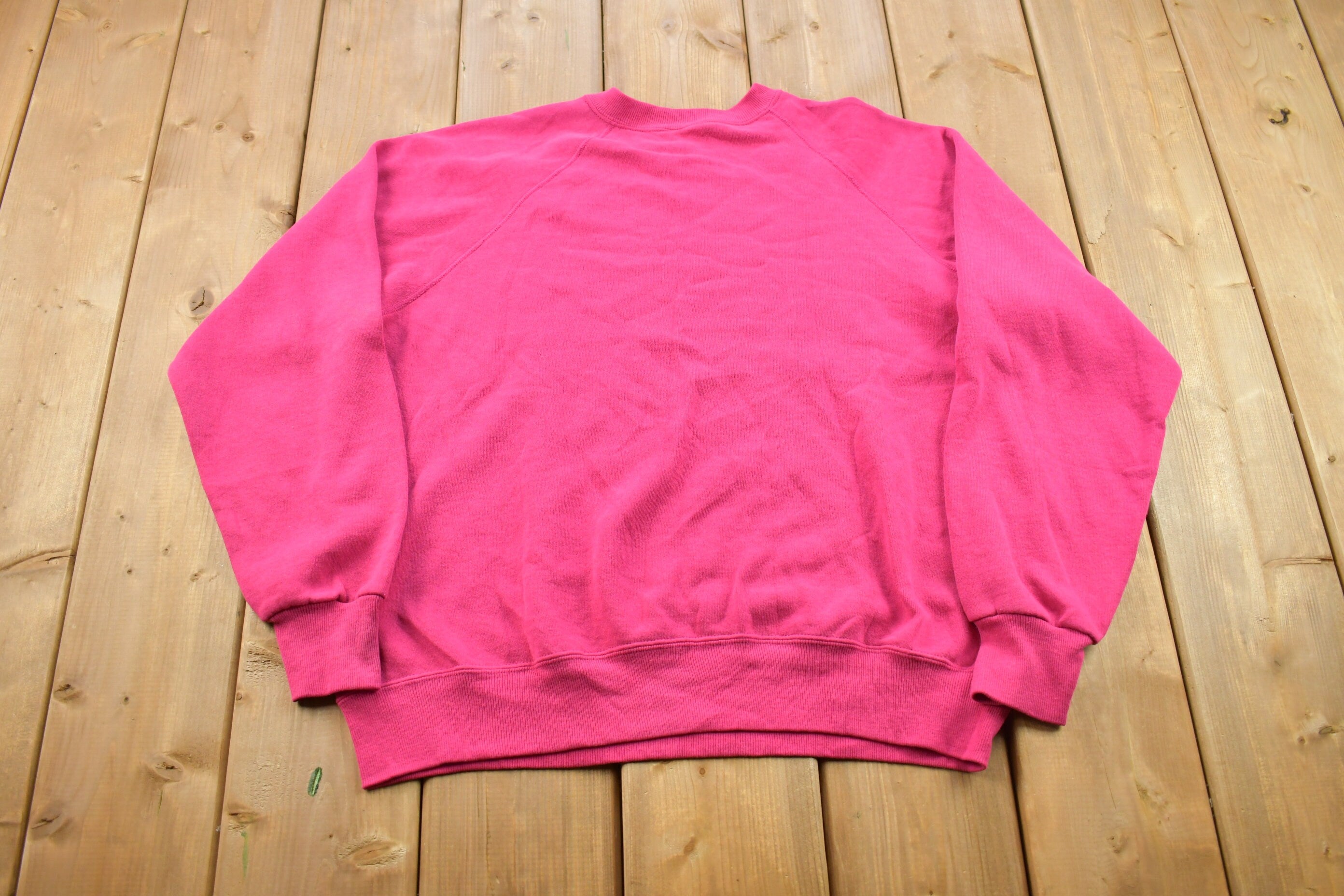 Vintage 1990s Blank Colorful Crewneck Sweatshirt