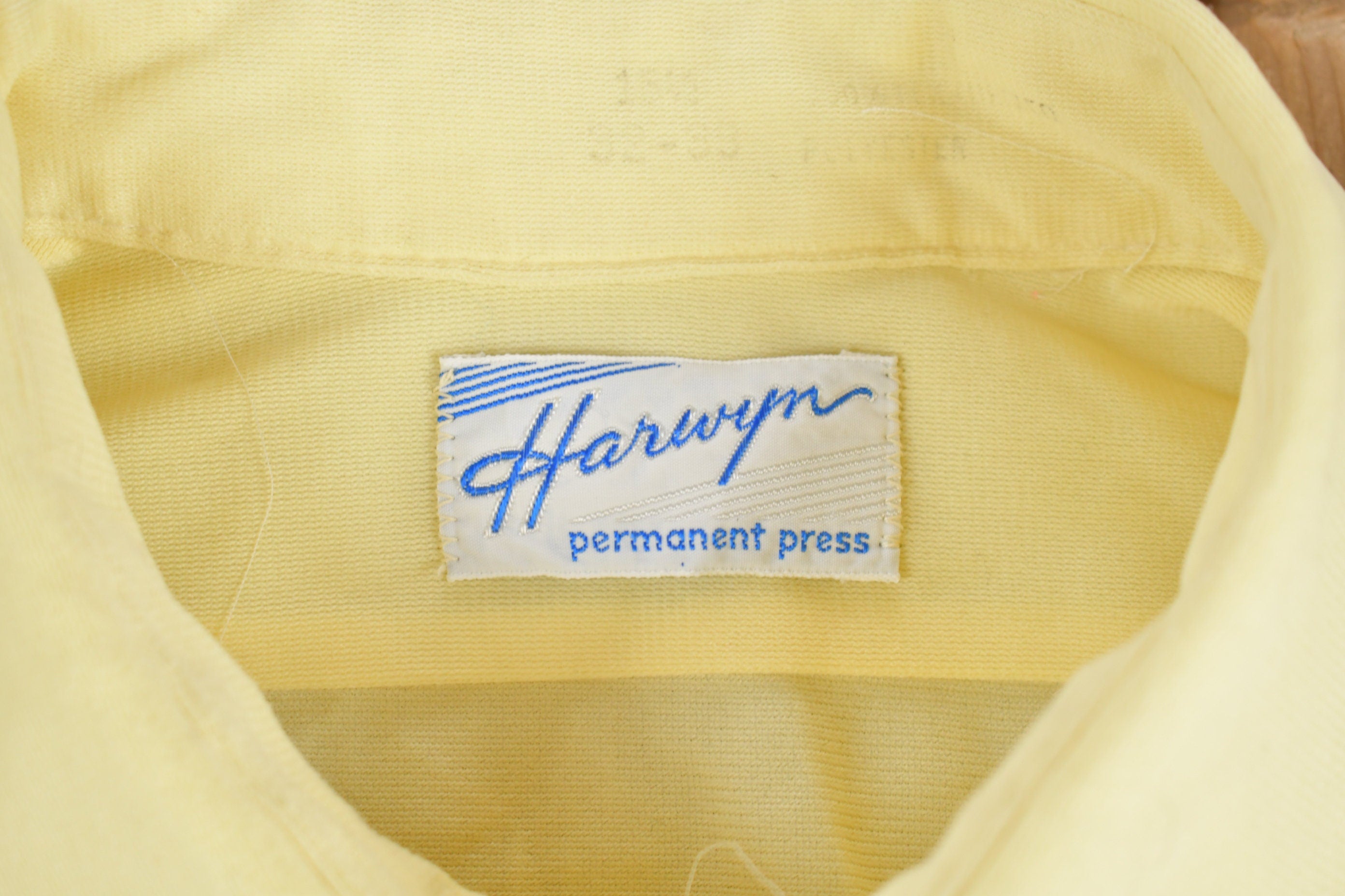 Vintage 1980s Harwyn Solid Button Up Shirt