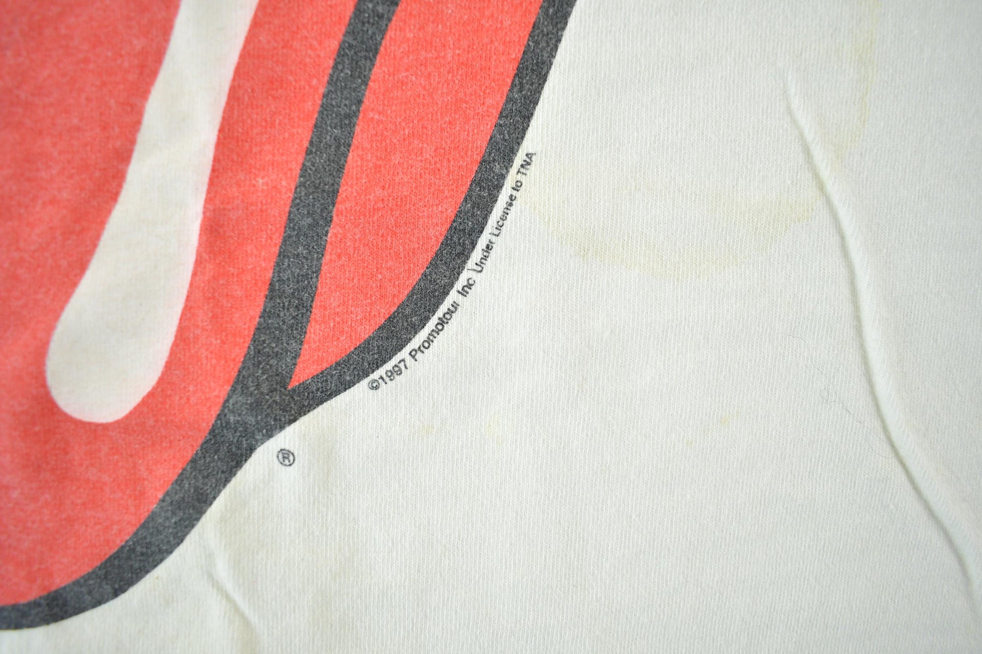 Vintage 1997 The Rolling Stones Tour Band T-Shirt