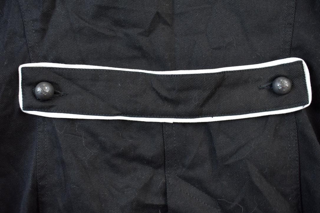 Vintage 2000s Tripp NYC Gothic Admiral Style Zipper Jacket